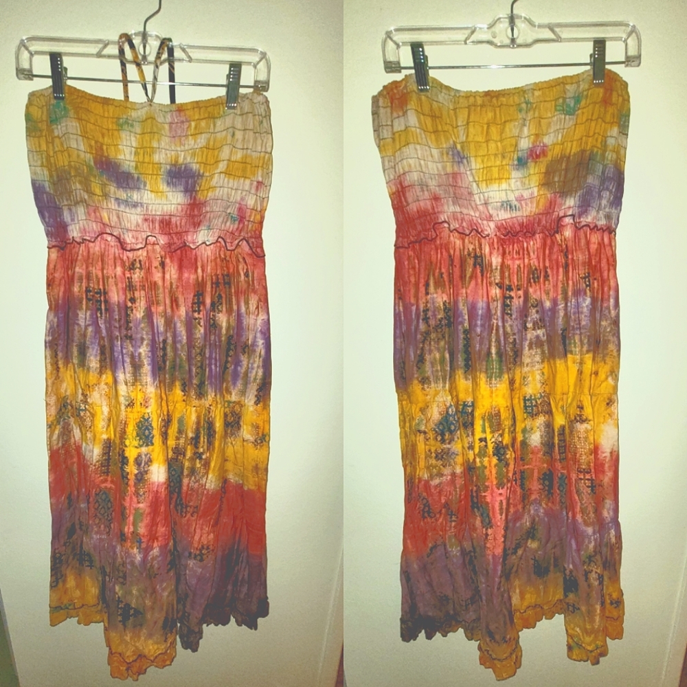 Tie dye dress
